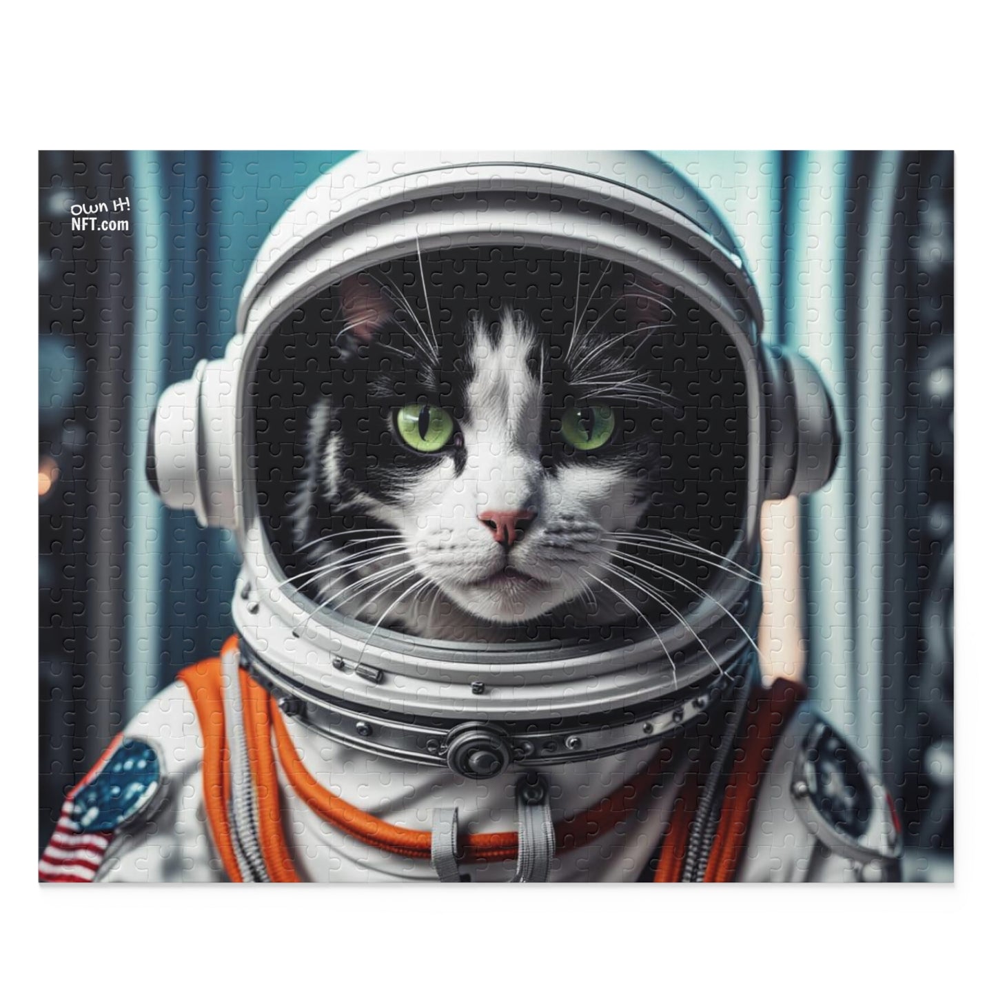 Astronaut Cat Profession NFT Art Collection Puzzle (120, 252, 500-Piece)