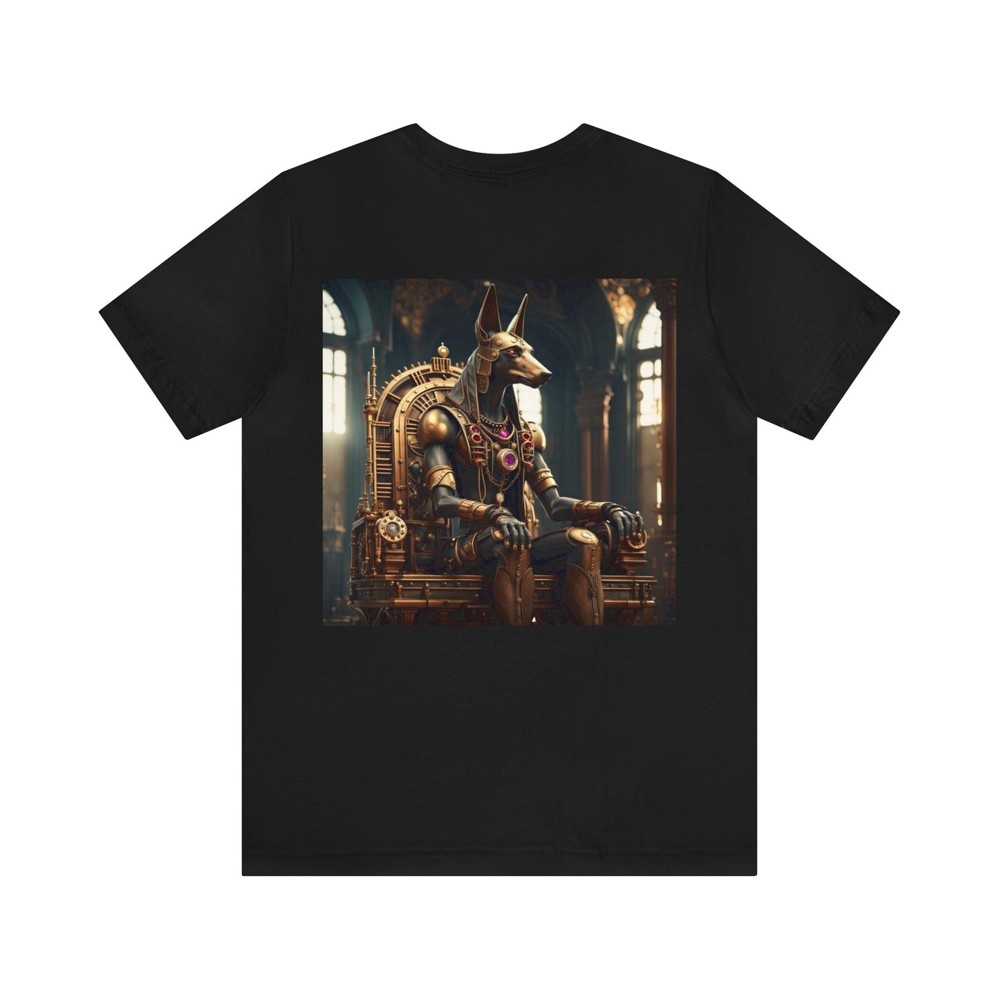 Steampunk Anubis NFT Unisex Jersey Short Sleeve Tee T-Shirt