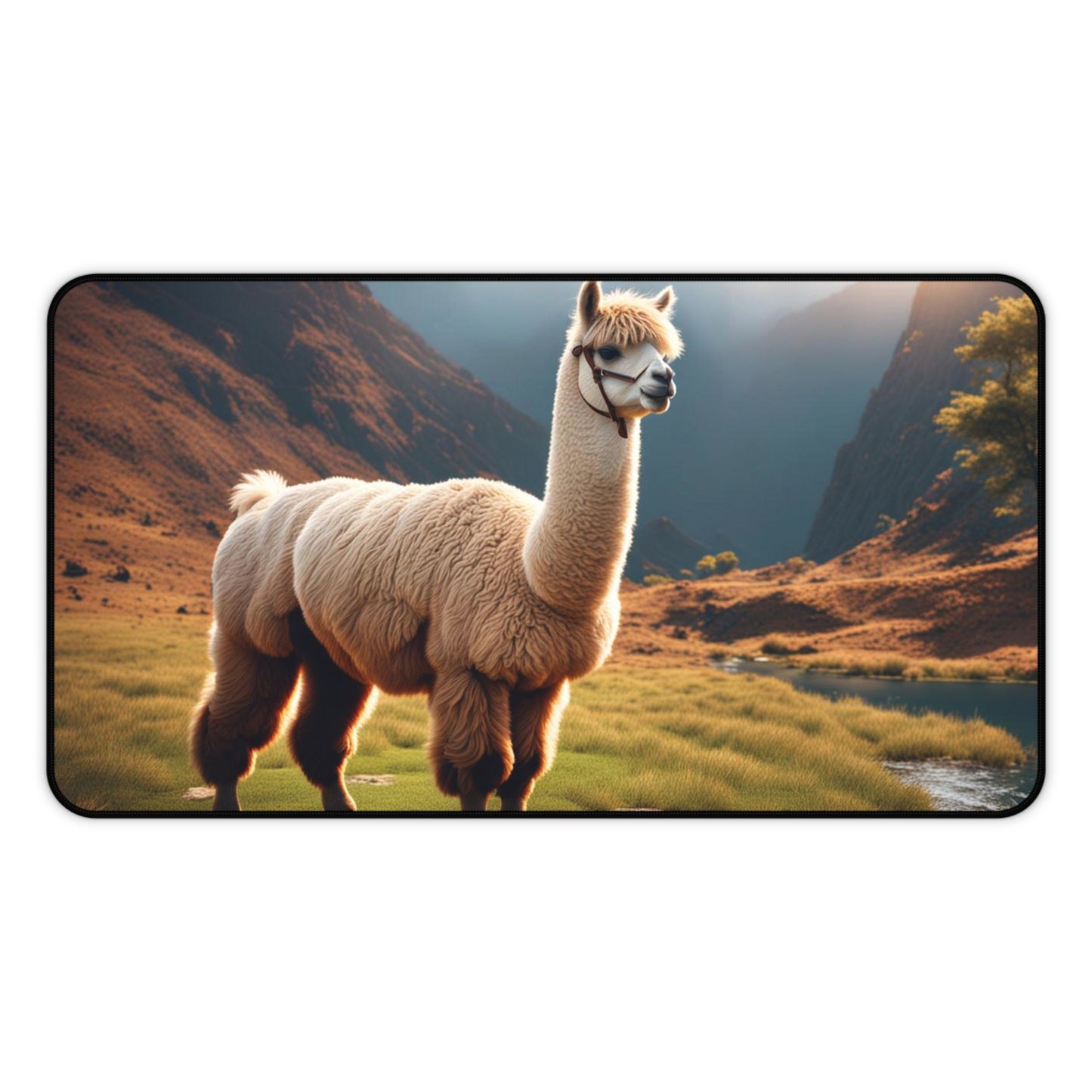 Alpaca Desk Mat