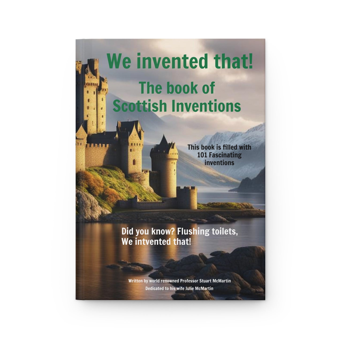 Novelty Gag Gift - We Invented That! Hardcover Journal Matte