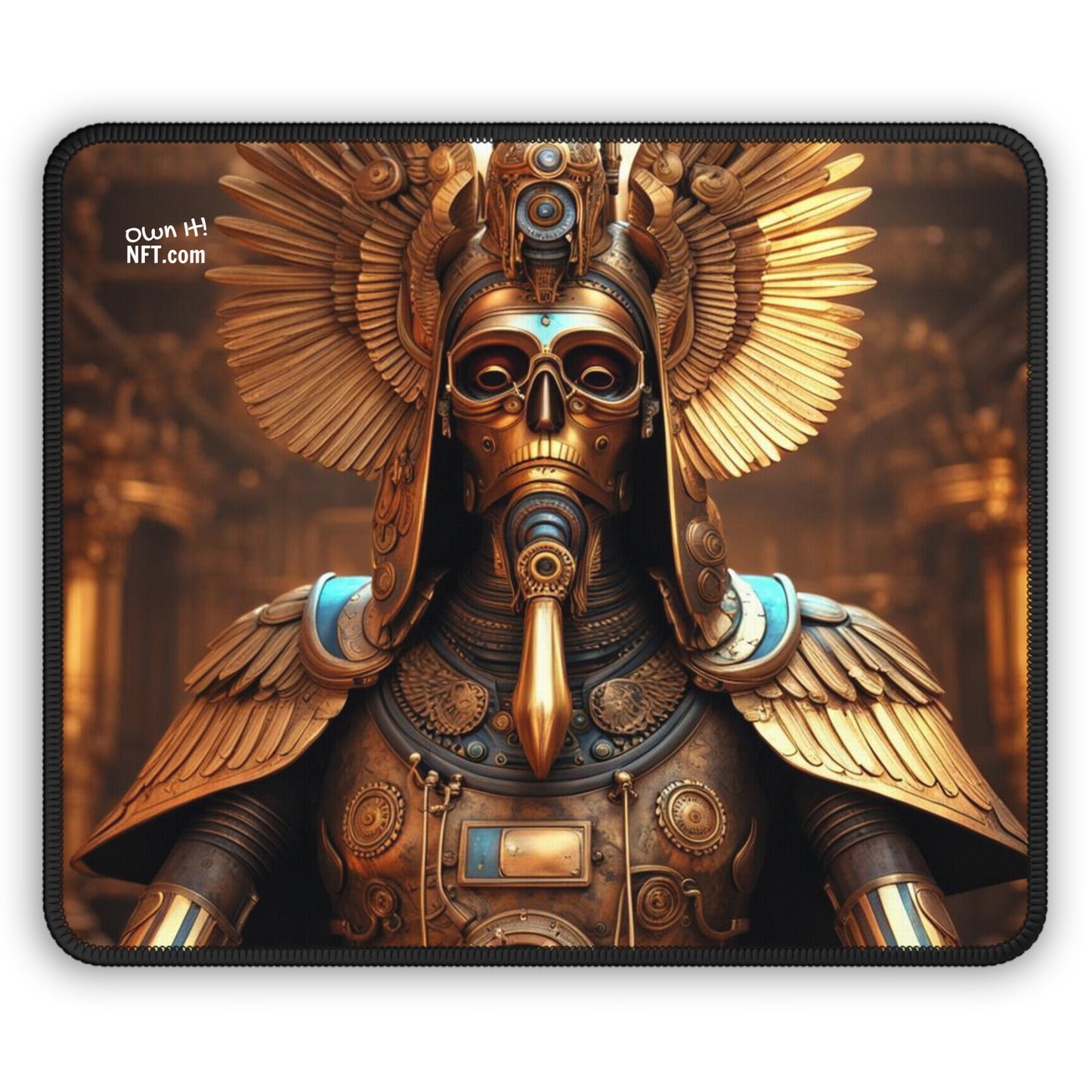 Steampunk Afterlife NFT Art Gaming Mouse Pad