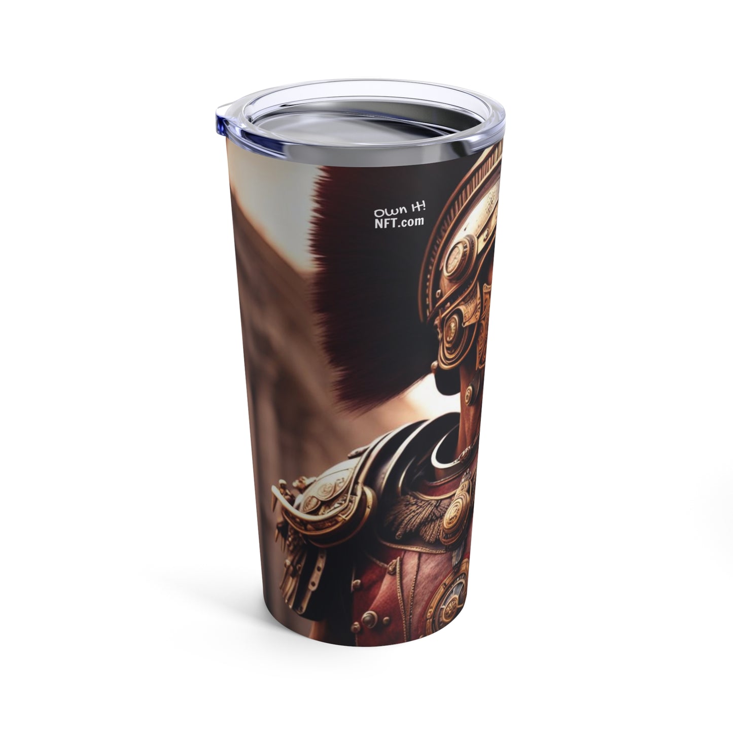 Steampunk Legionary NFT Art Tumbler 20oz