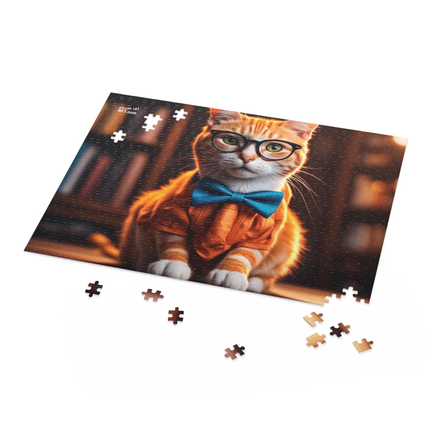 Information Technology Cat Profession NFT Art Collection Puzzle (120, 252, 500-Piece)