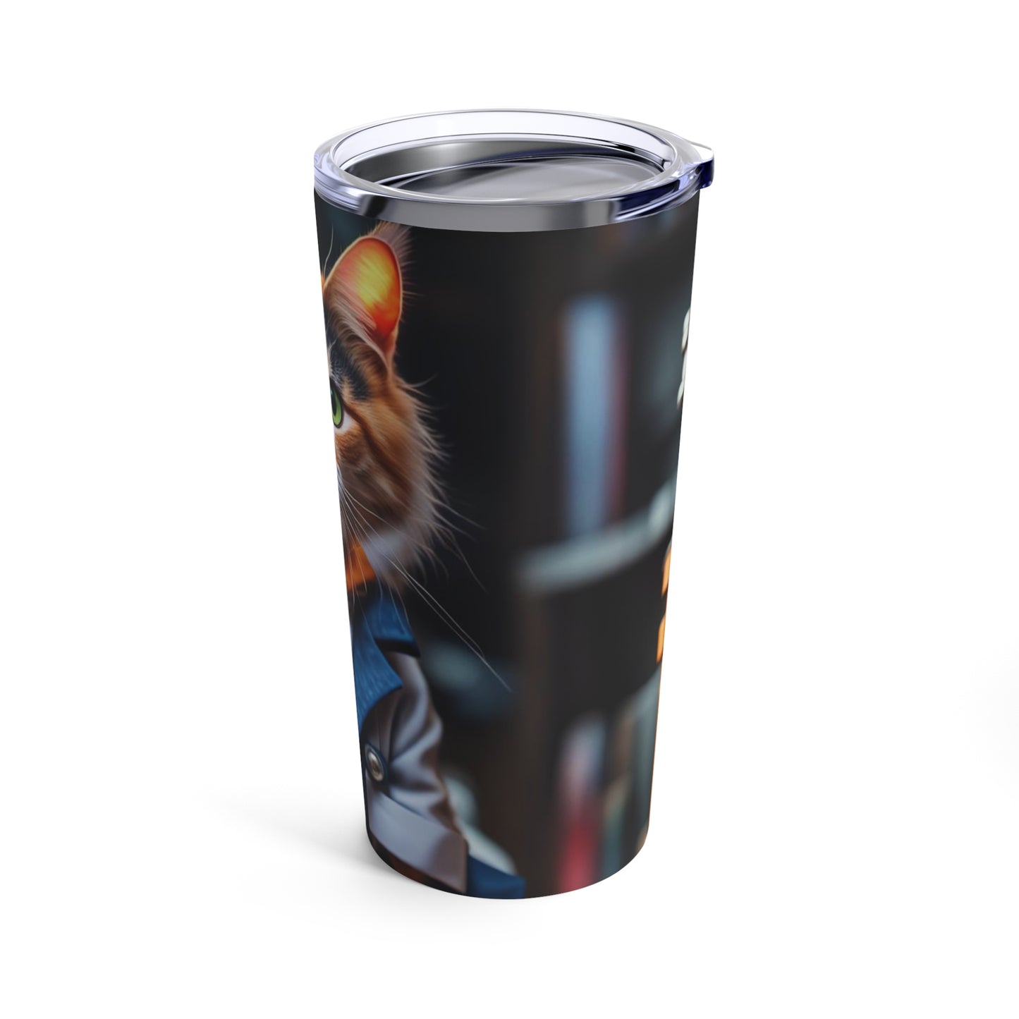 The Scientist Cat Profession NFT Art Tumbler 20oz