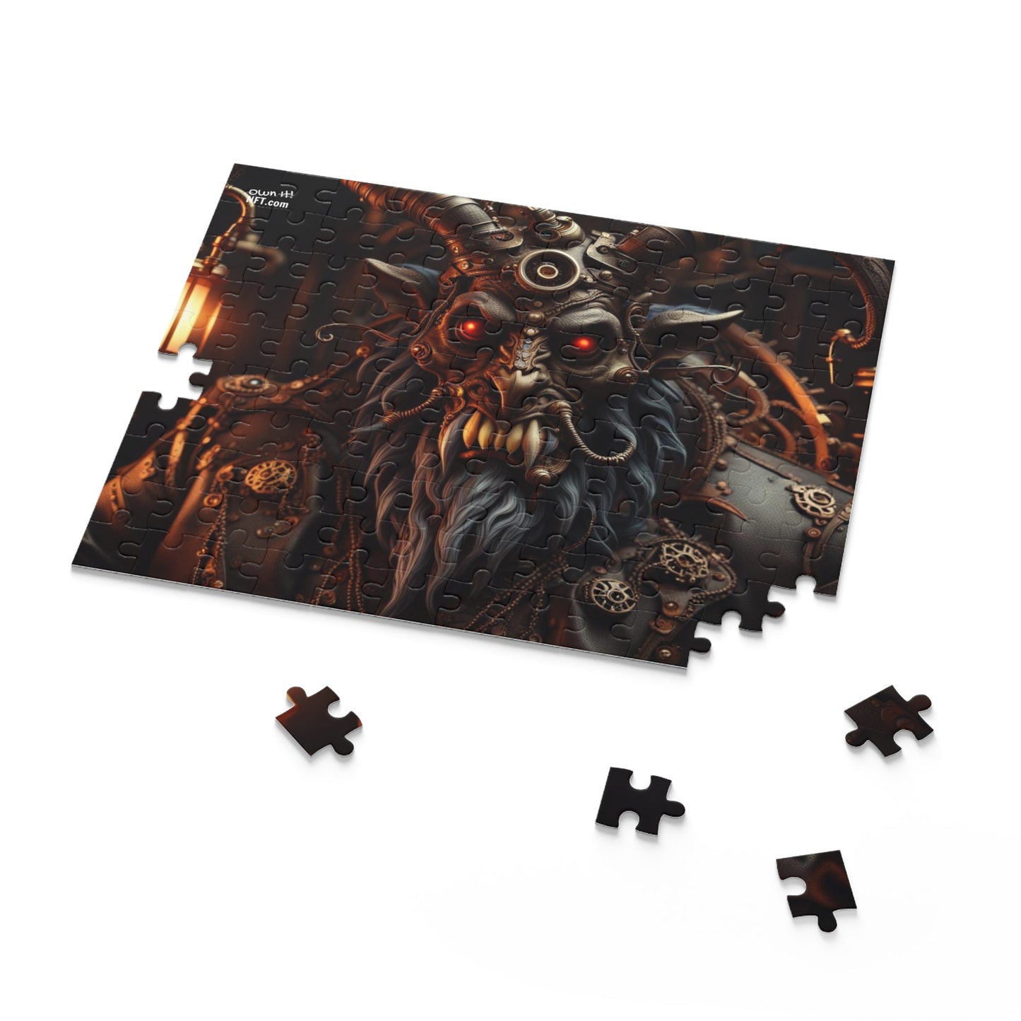 Steampunk Krampus NFT Art Collection Puzzle (120, 252, 500-Piece)