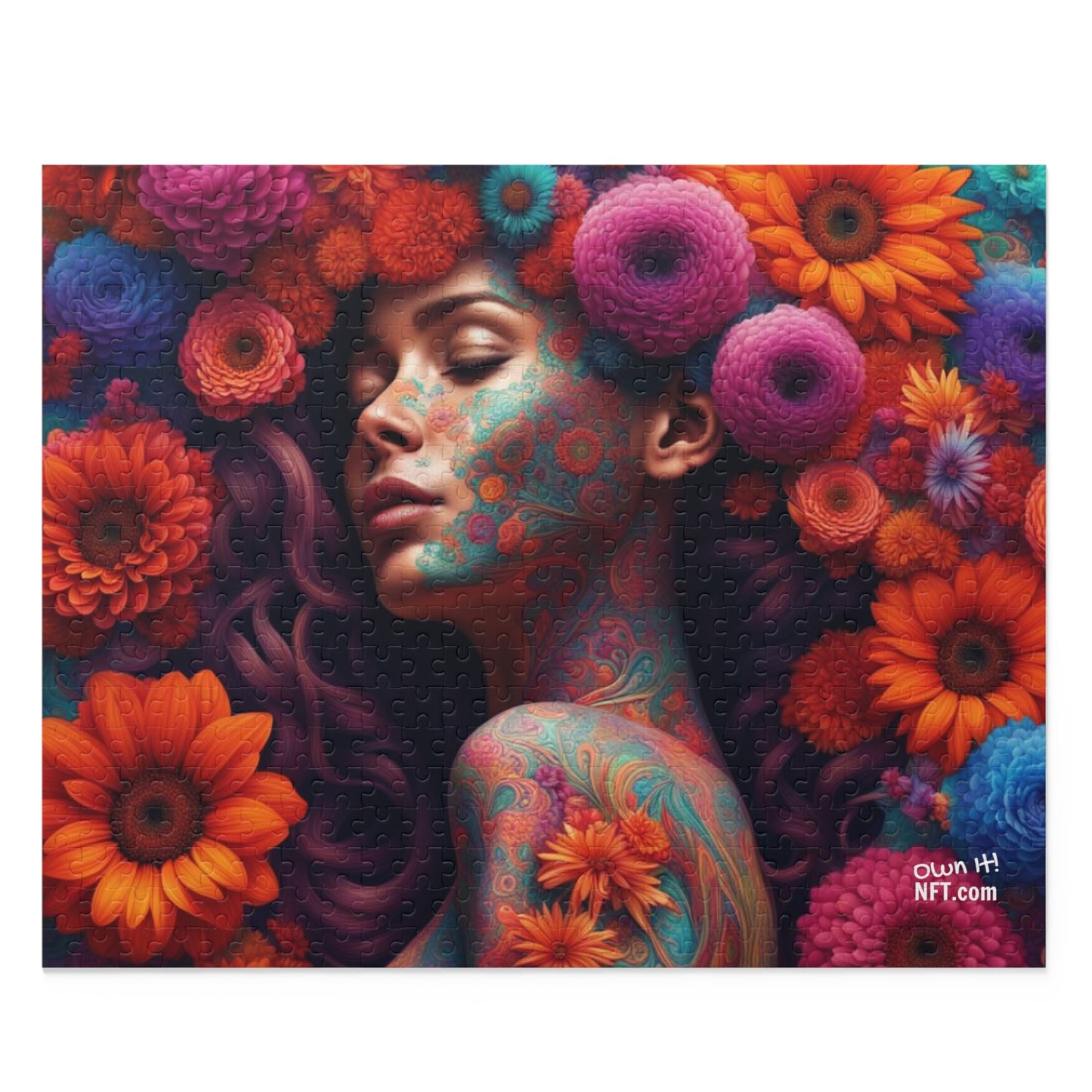 The Flower Girl Everything Else Art Collection Puzzle (120, 252, 500-Piece)