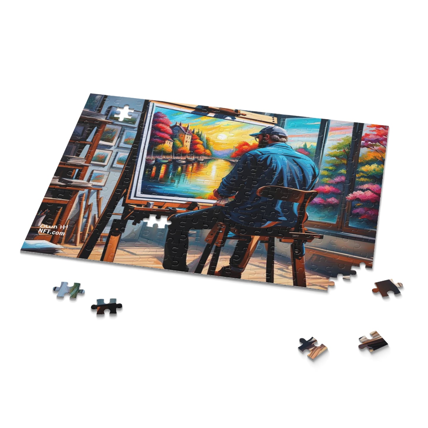 The Arthur The Artist Fan NFT Art Collection Puzzle (120, 252, 500-Piece)