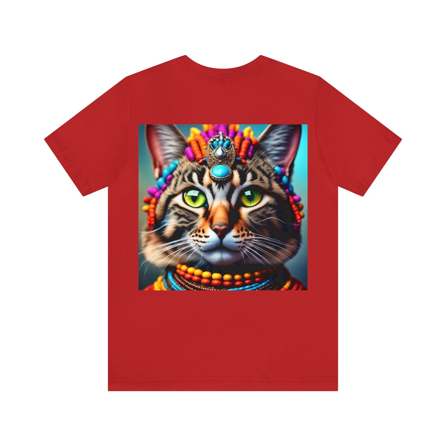 India Princess Cat Profession NFT Art Unisex Jersey Short Sleeve Tee