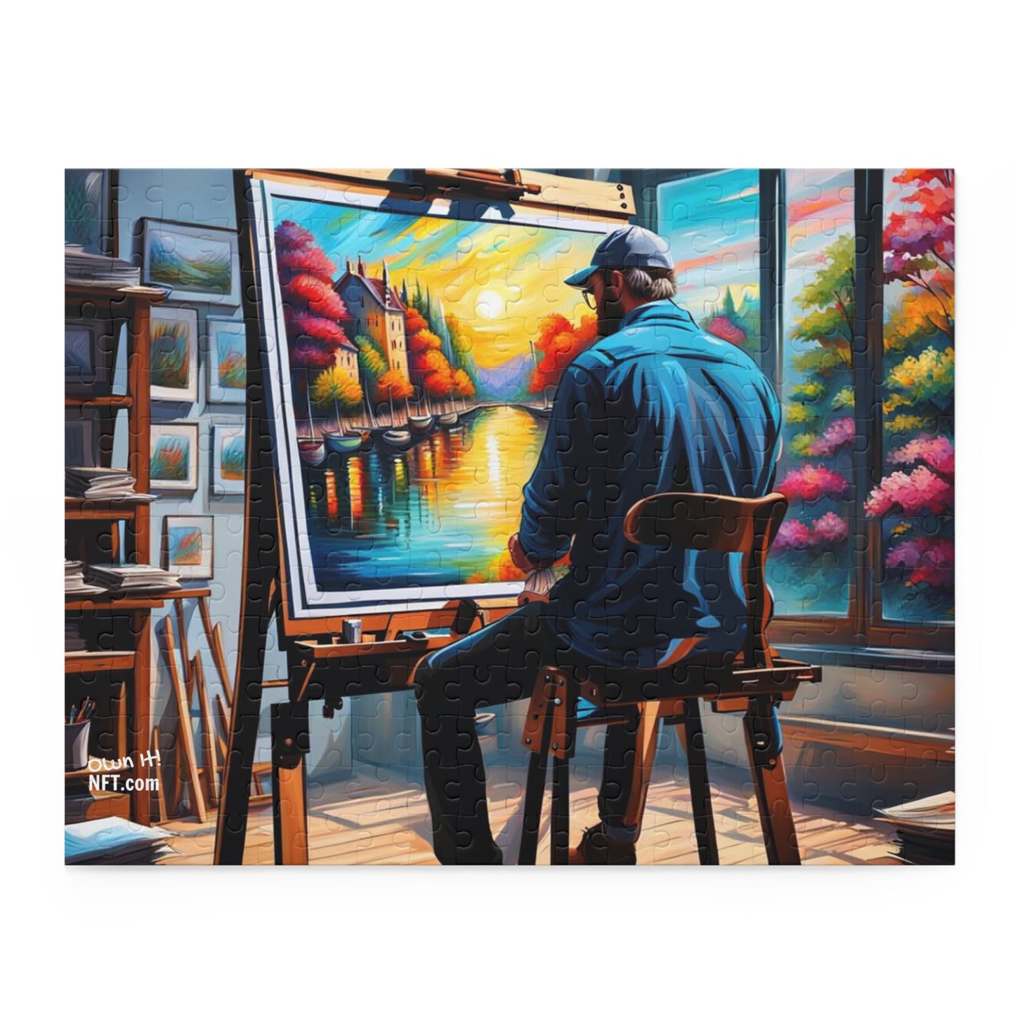 The Arthur The Artist Fan NFT Art Collection Puzzle (120, 252, 500-Piece)