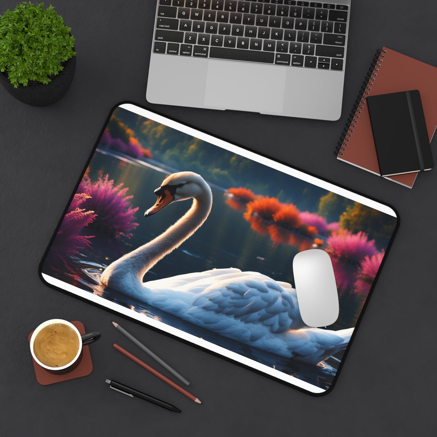 Swan Desk Mat