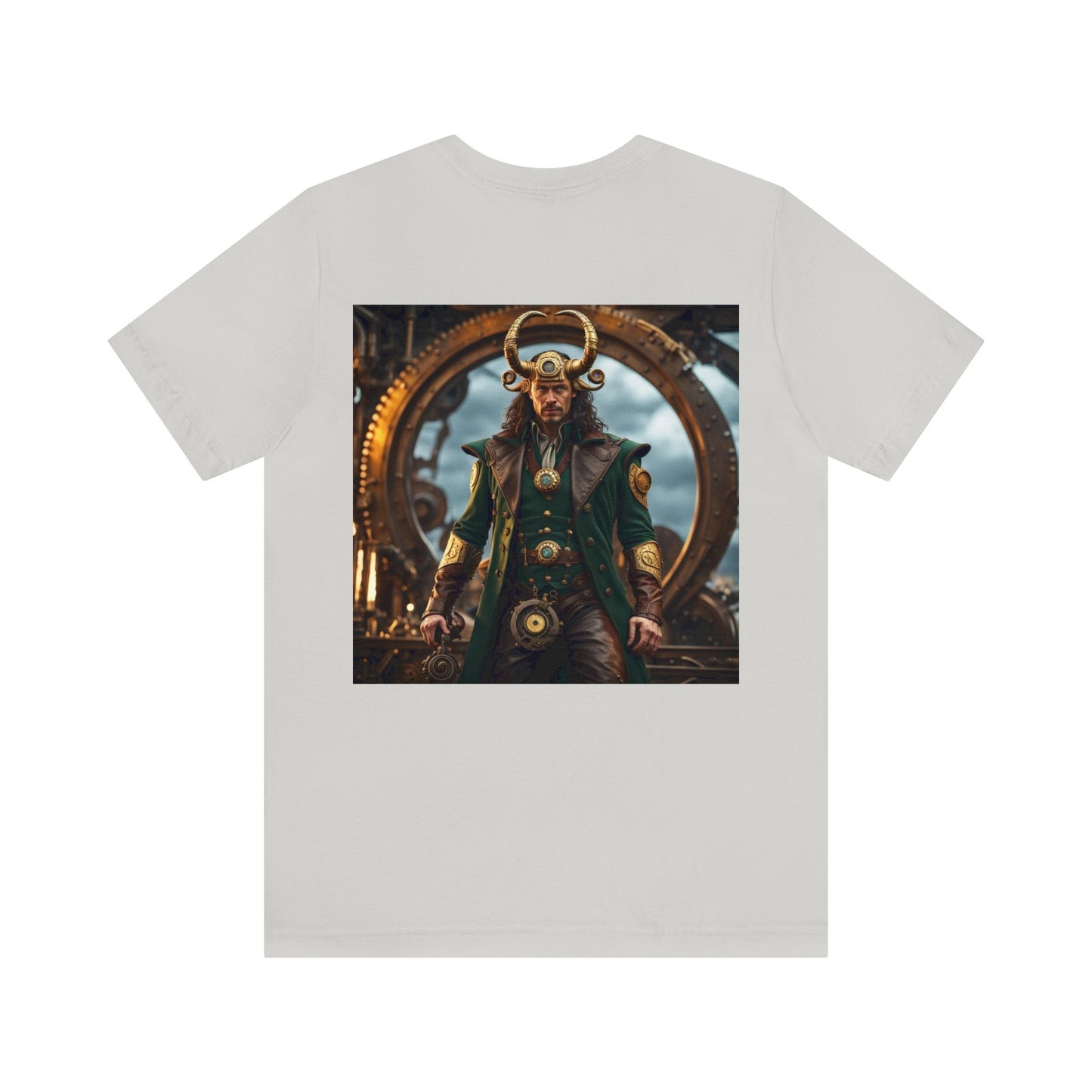 Steampunk Norse God Loki NFT Unisex Jersey Short Sleeve Tee T-Shirt