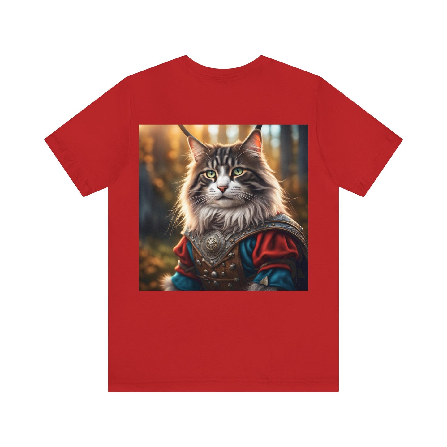 Viking Cat Profession NFT Art Unisex Jersey Short Sleeve Tee