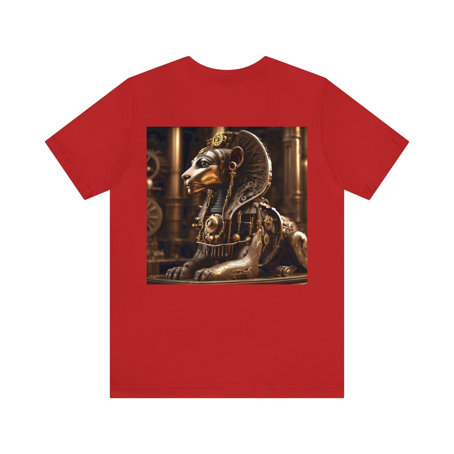 Steampunk Sphinx NFT Unisex Jersey Short Sleeve Tee T-Shirt