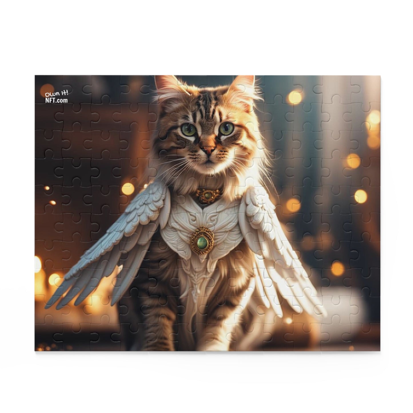 Angel of Nine Lives Cat Profession NFT Art Collection Puzzle (120, 252, 500-Piece)