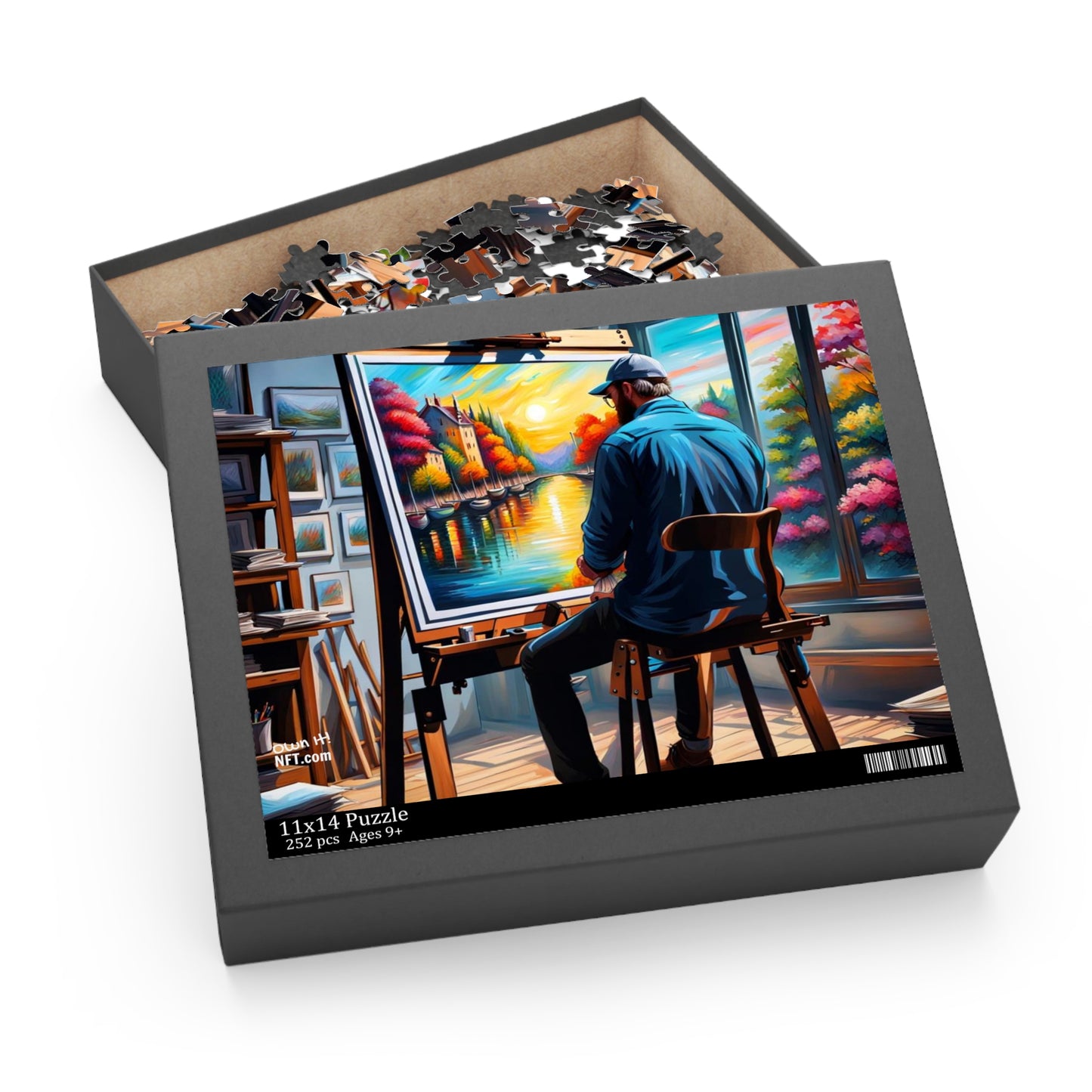 The Arthur The Artist Fan NFT Art Collection Puzzle (120, 252, 500-Piece)