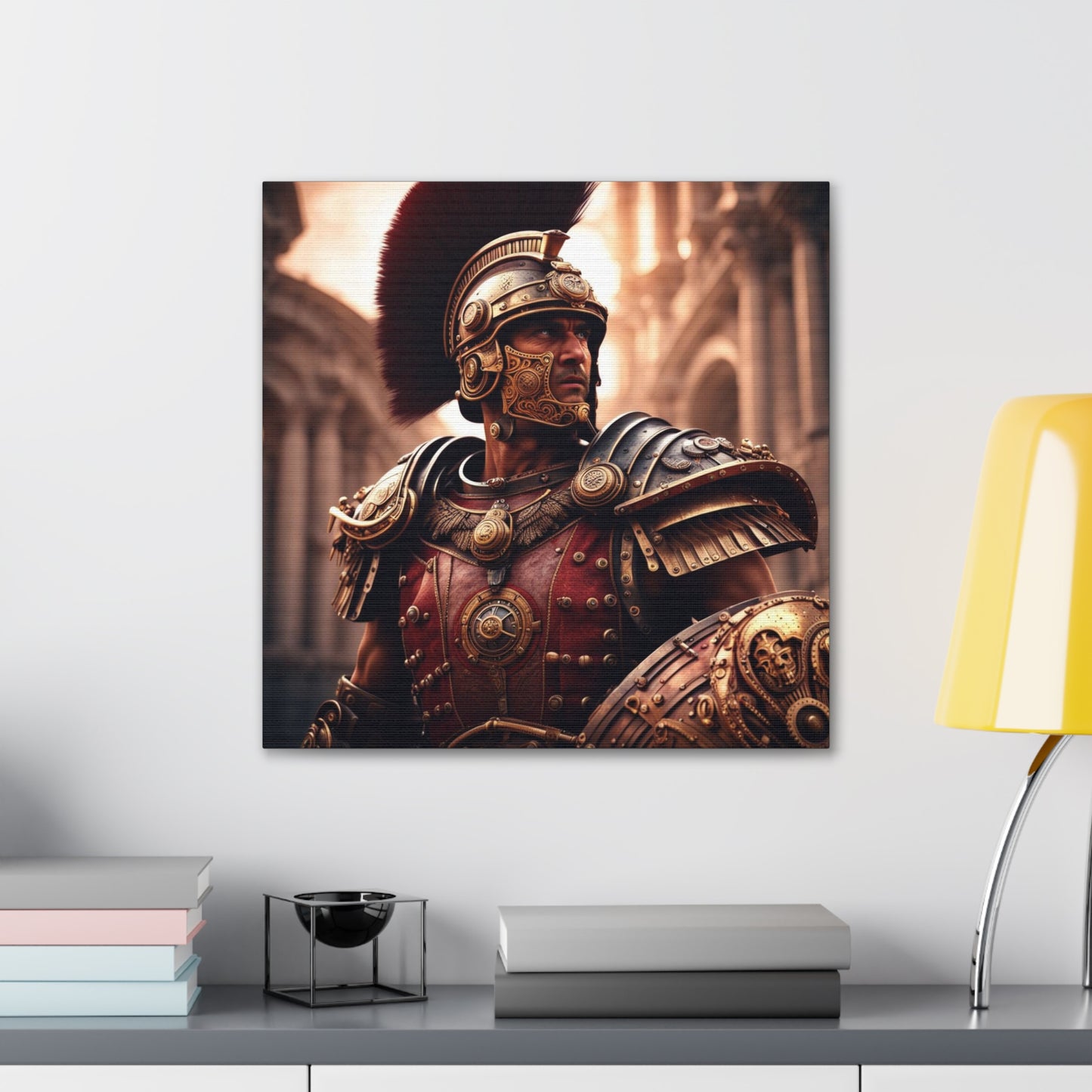 Steampunk Legionary NFT Art Canvas Gallery Wraps