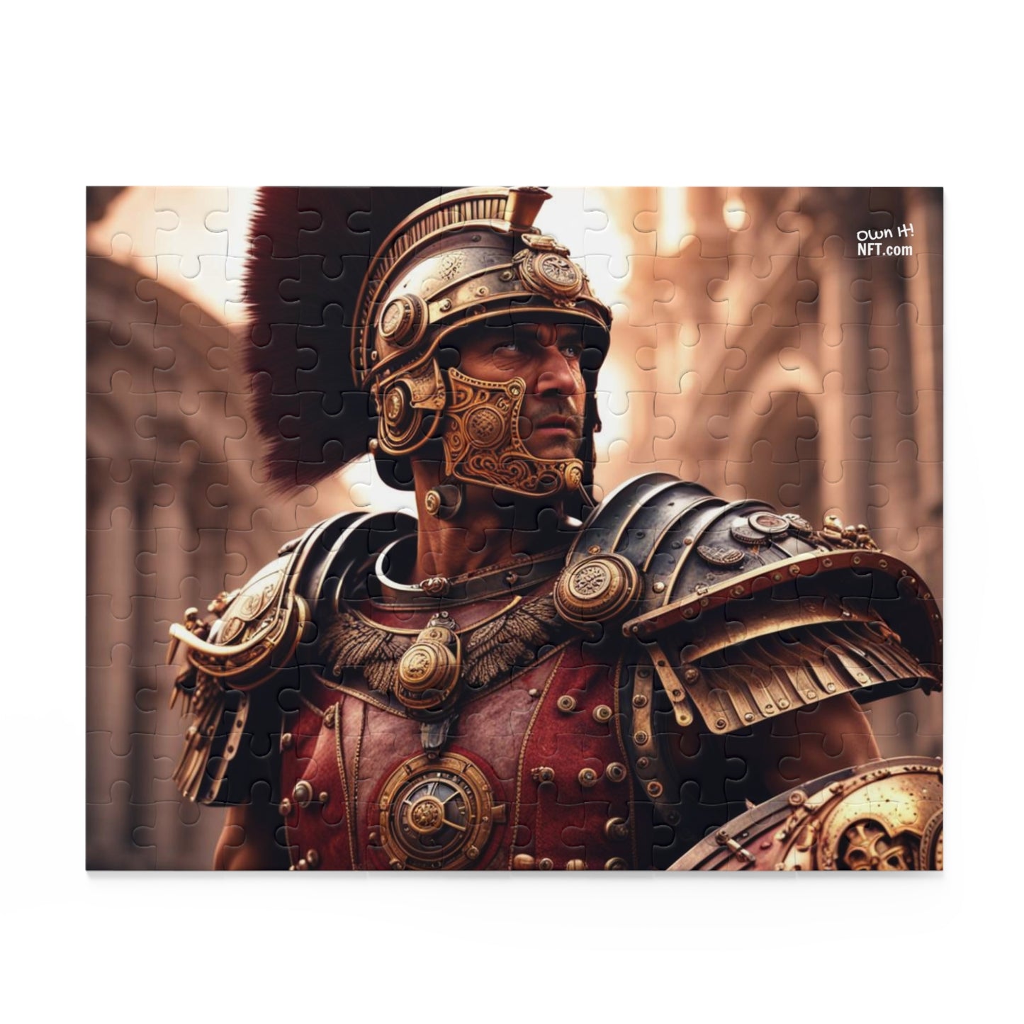 Steampunk Legionary NFT Art Collection Puzzle (120, 252, 500-Piece)