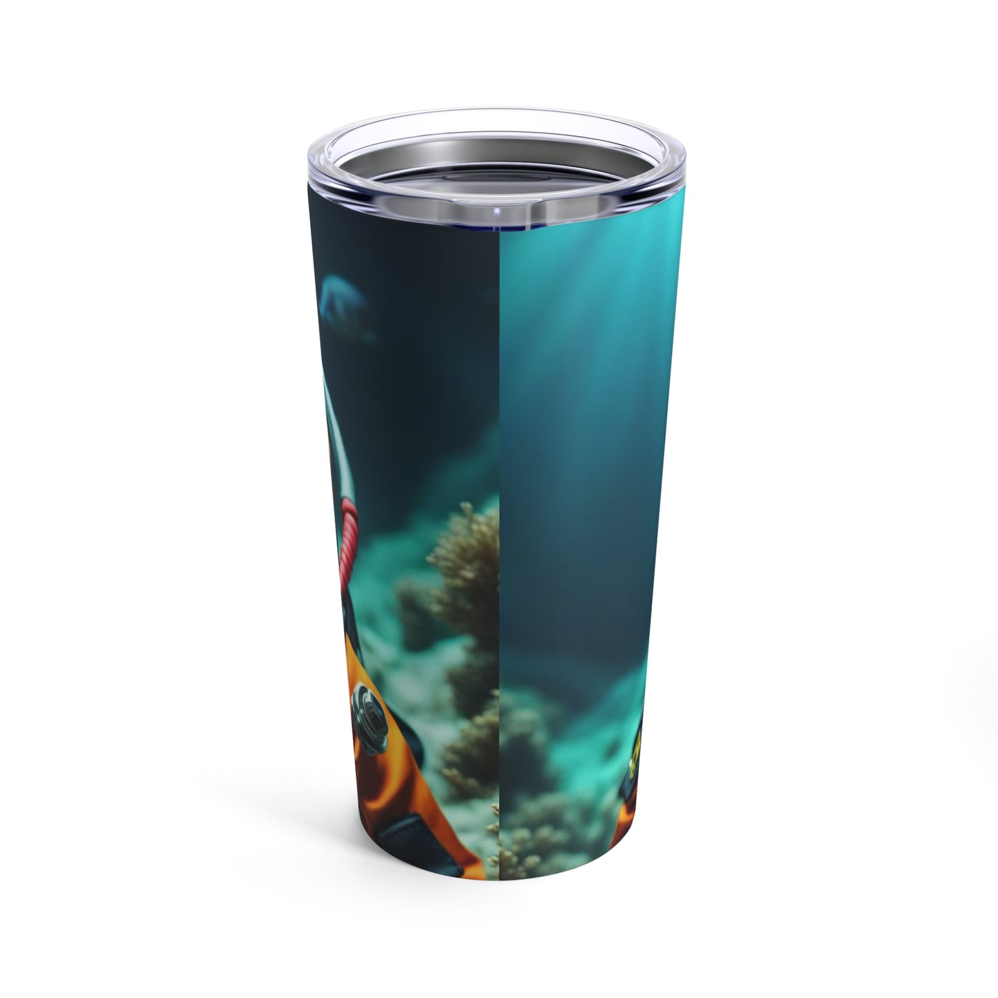 The Scuba Diver Cat Profession NFT Art Tumbler 20oz