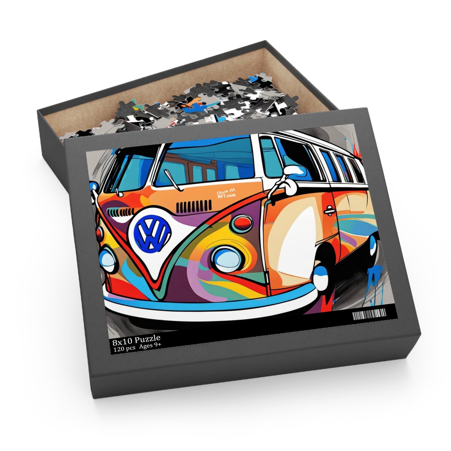 The VW Bus Everything Else Art Collection Puzzle (120, 252, 500-Piece)