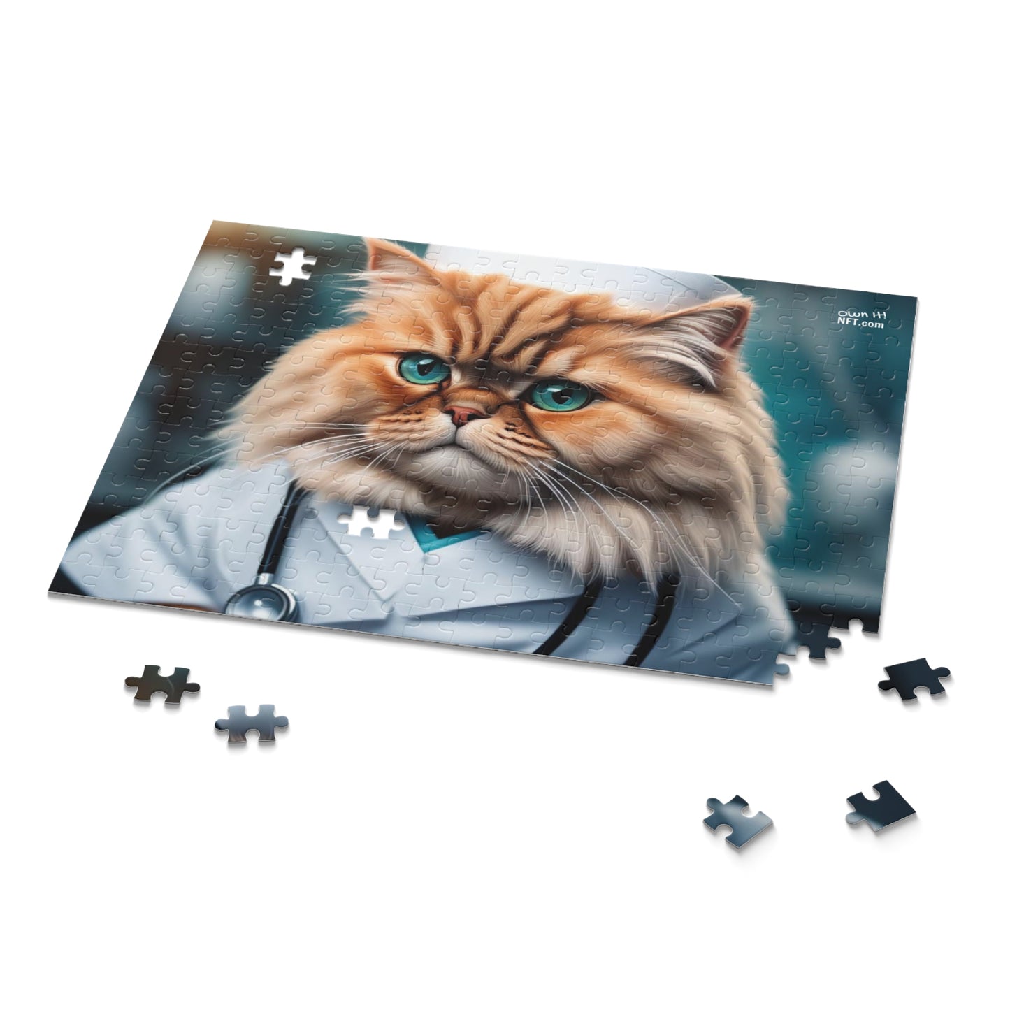 Nurse Cat Profession NFT Art Collection Puzzle (120, 252, 500-Piece)