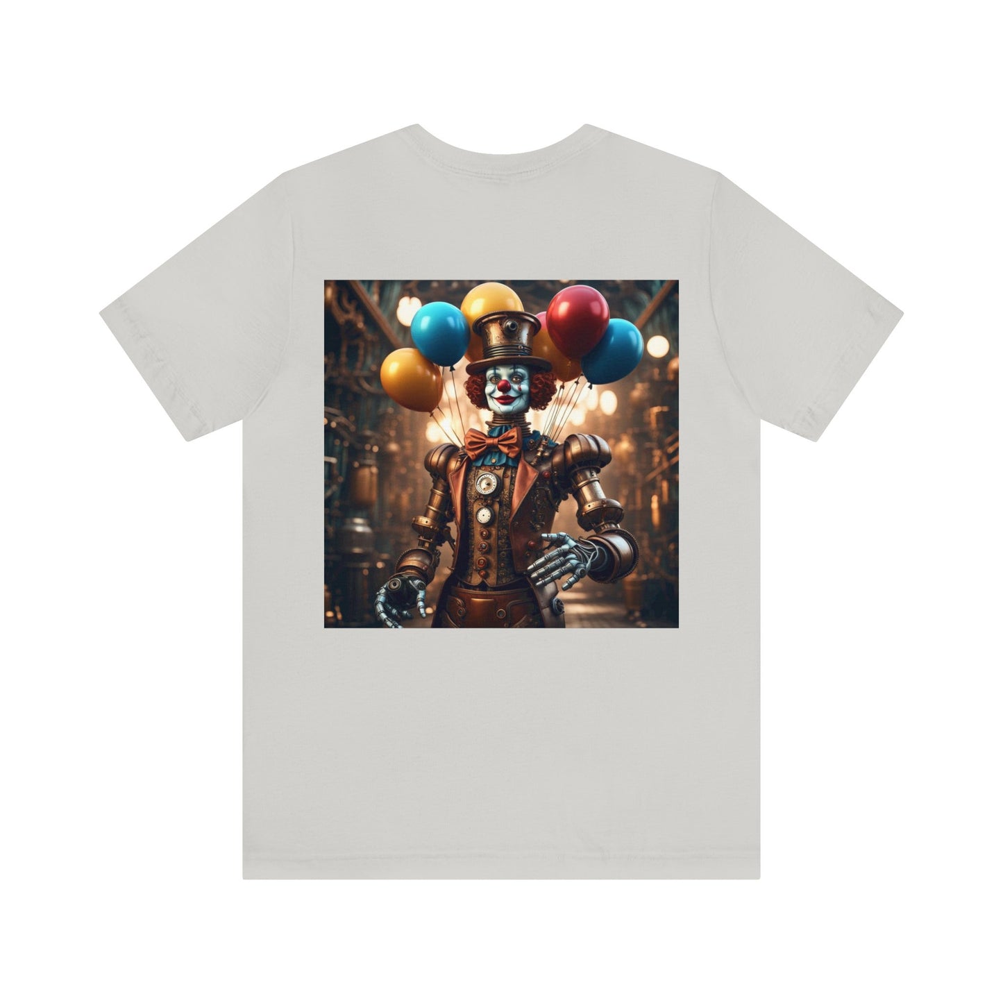 Steampunk Clown NFT Unisex Jersey Short Sleeve Tee T-Shirt