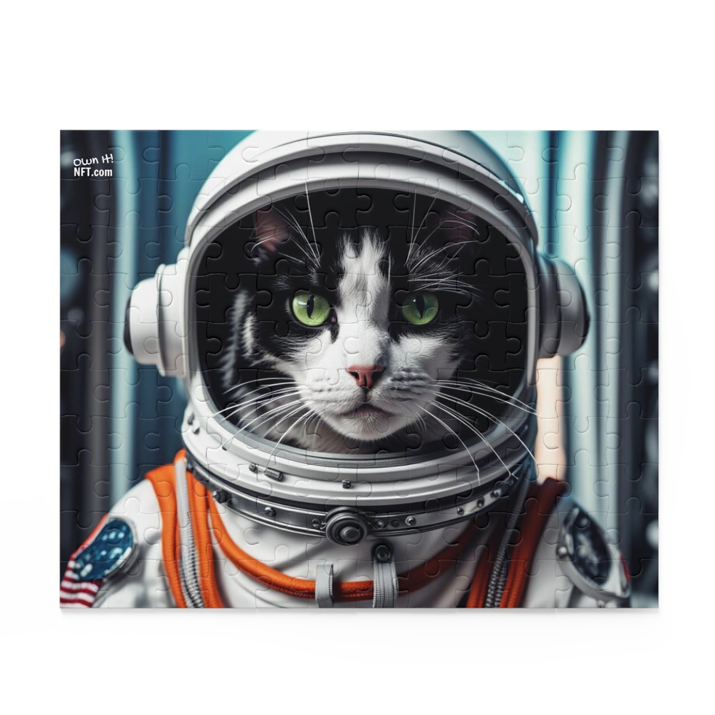 Astronaut Cat Profession NFT Art Collection Puzzle (120, 252, 500-Piece)