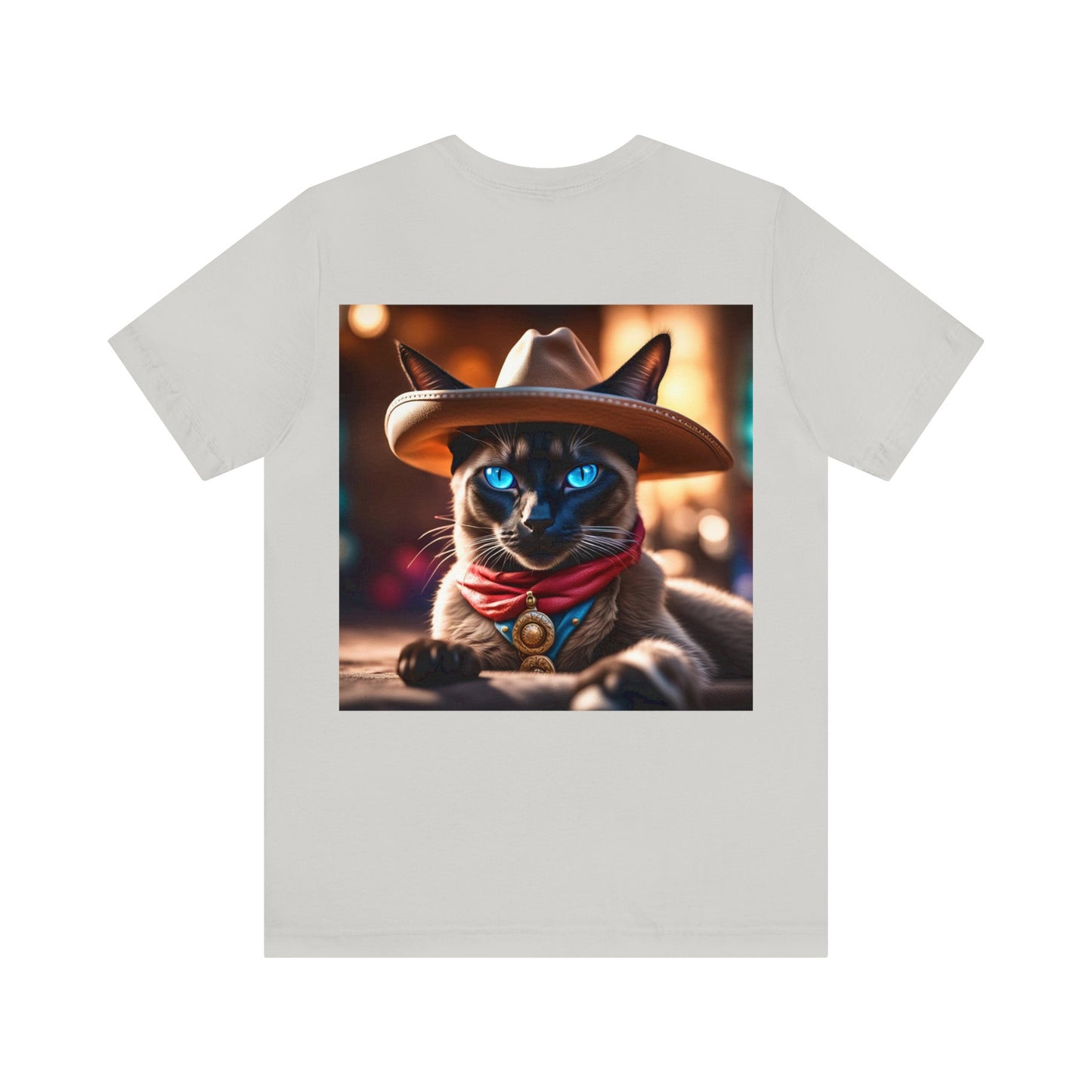 Cowboy Cat Profession NFT Art Unisex Jersey Short Sleeve Tee