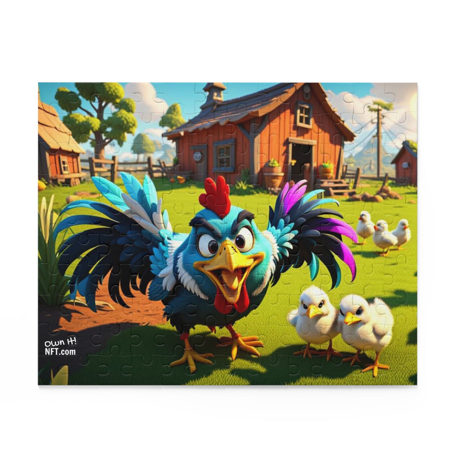 The Chicken Coop Everything Else Art Collection Puzzle (120, 252, 500-Piece)