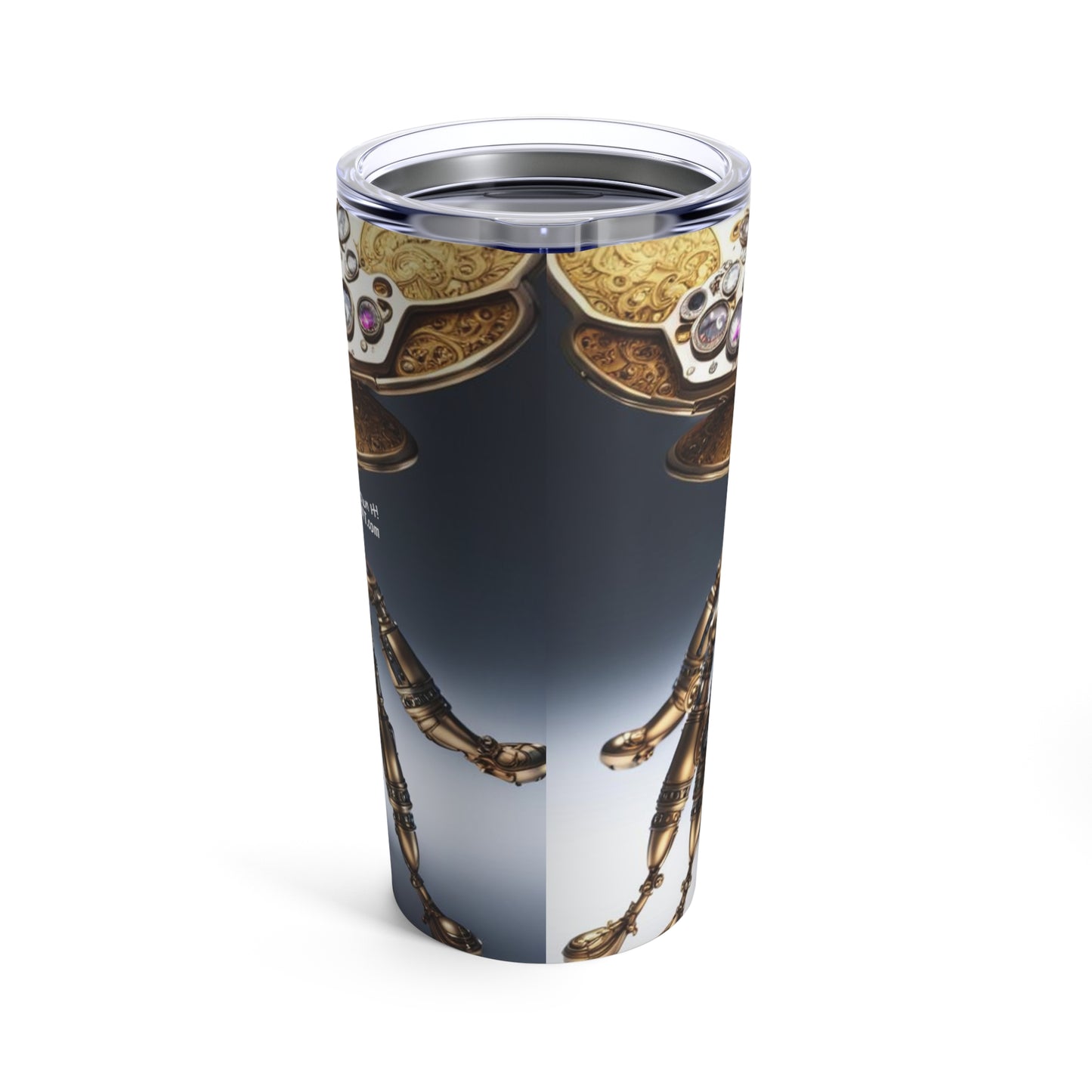 Steampunk Bumblebee NFT Art Tumbler 20oz