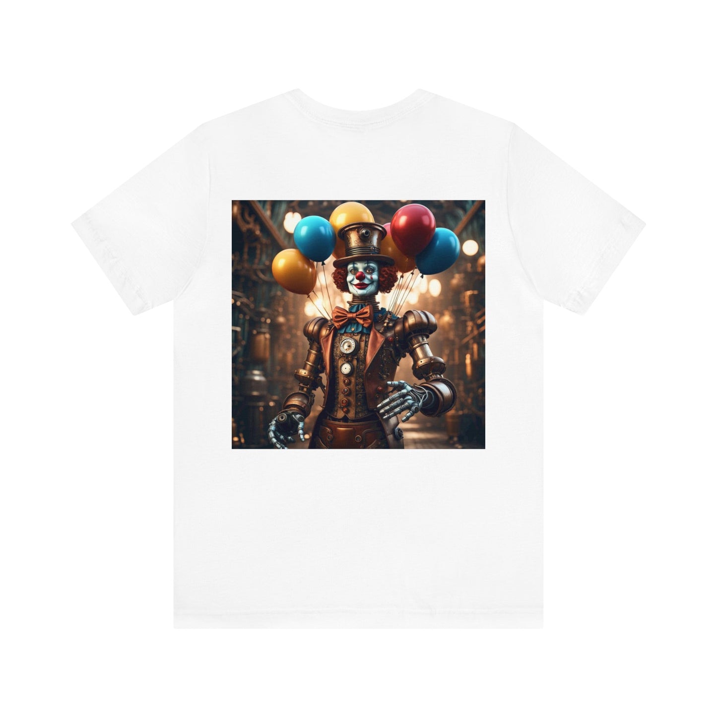 Steampunk Clown NFT Unisex Jersey Short Sleeve Tee T-Shirt