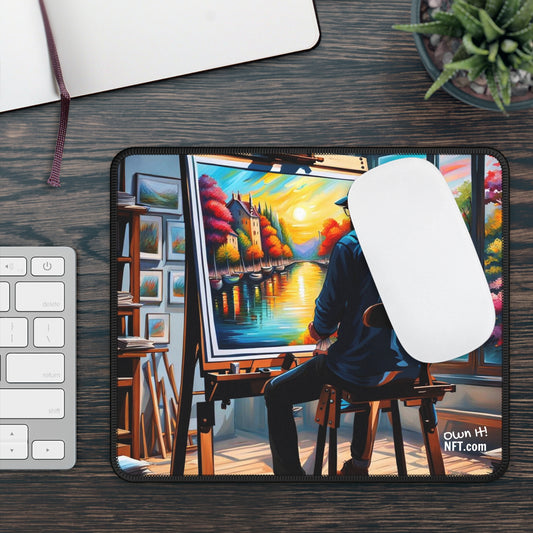 Fan Inspired Arthur The Artist NFT Art Gaming Mouse Pad