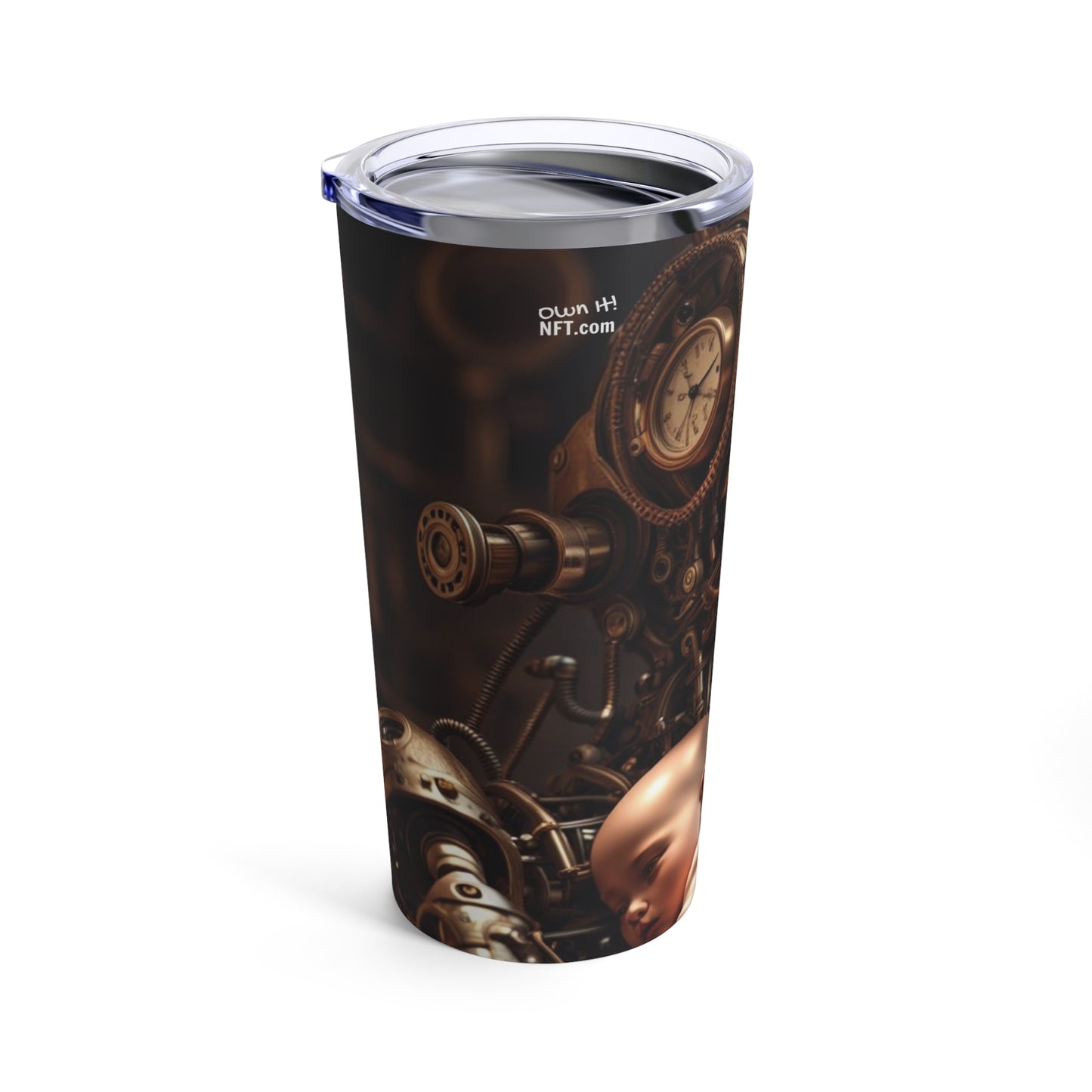 Steampunk Guardian NFT Art Tumbler 20oz