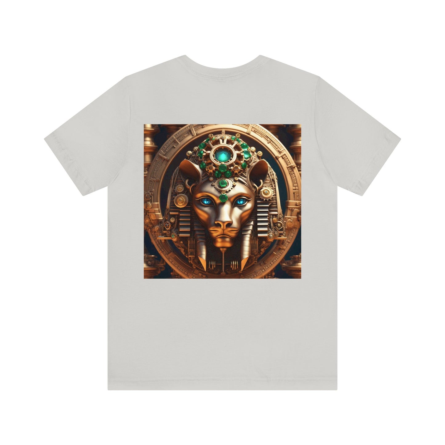 Steampunk Lioness NFT Unisex Jersey Short Sleeve Tee T-Shirt