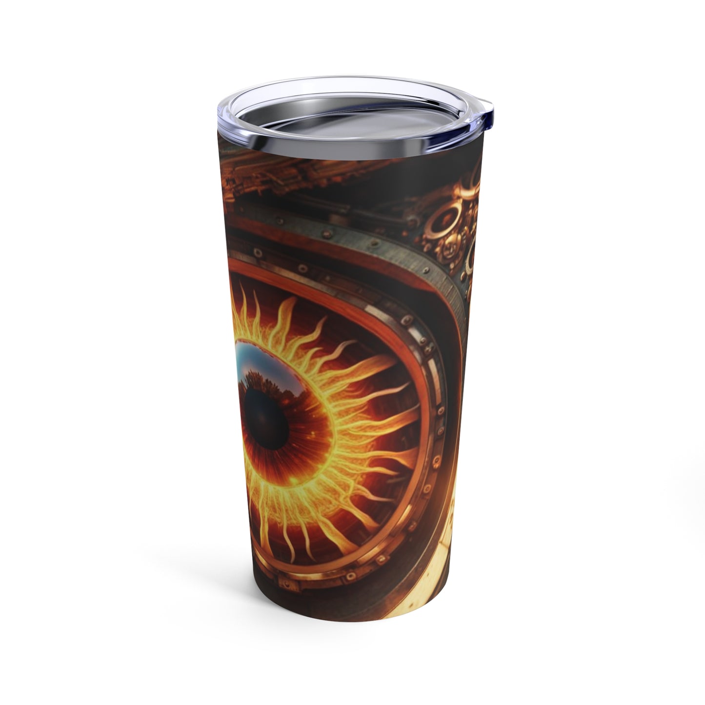 Steampunk Dragon's Eye NFT Art Tumbler 20oz