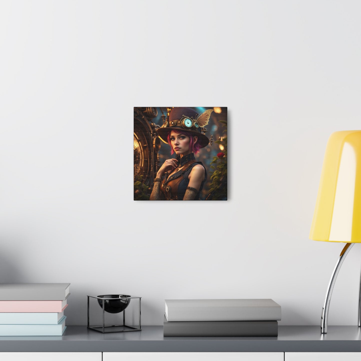 Steampunk Pixie NFT Art Canvas Gallery Wraps