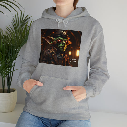 Steampunk Goblin NFT Art Unisex Heavy Blend™ Hooded Sweatshirt