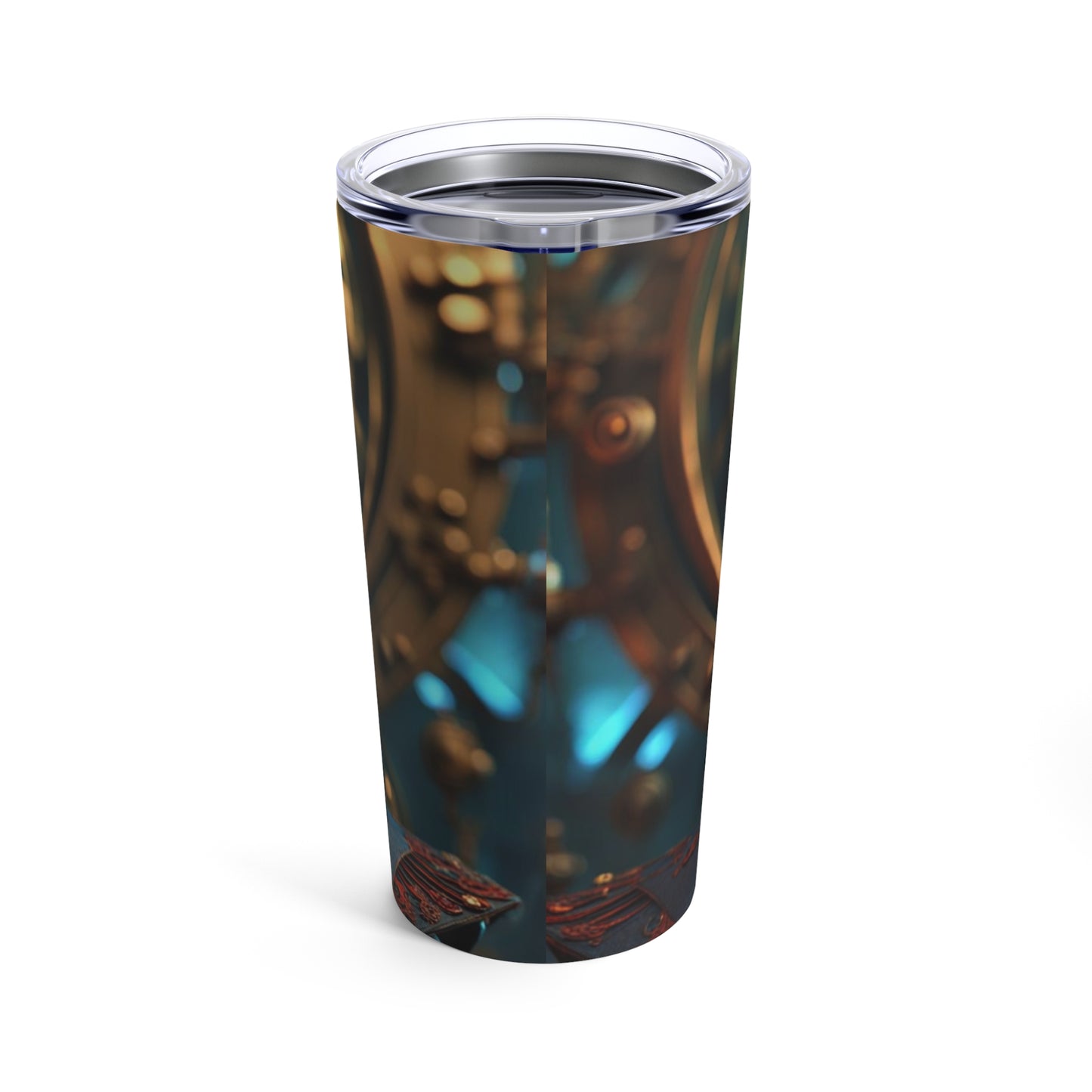 Steampunk Egyptian Queen Nefertiti NFT Art Tumbler 20oz