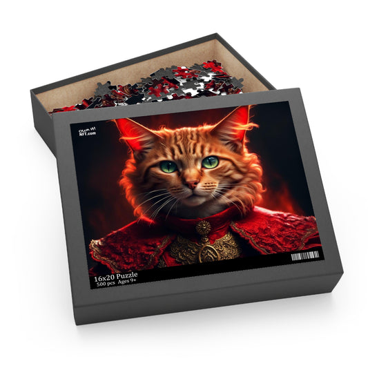 Witch Cat Profession NFT Art Collection Puzzle (120, 252, 500-Piece)