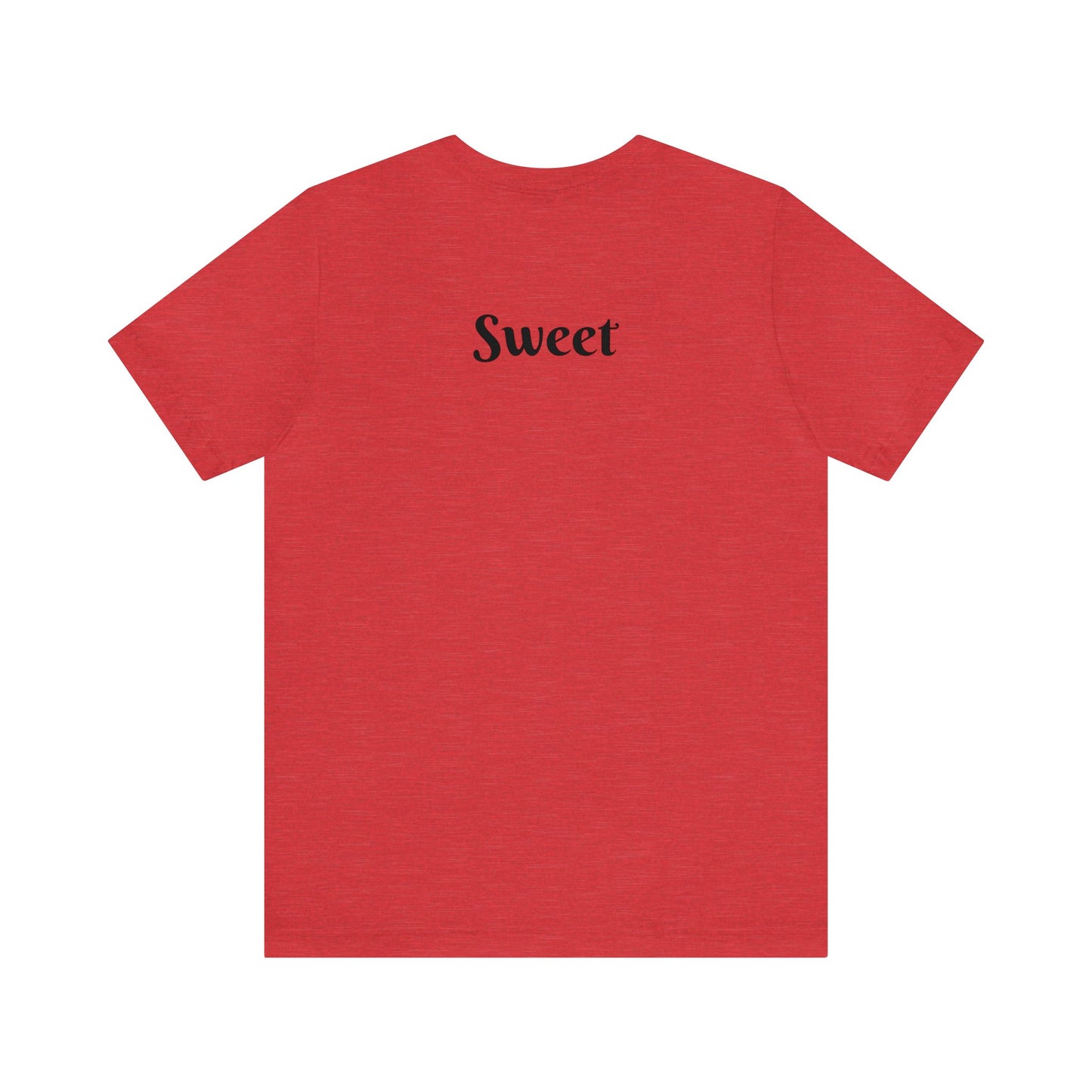 The Sweet Unisex Jersey Short Sleeve Tee from the In the Know Collection