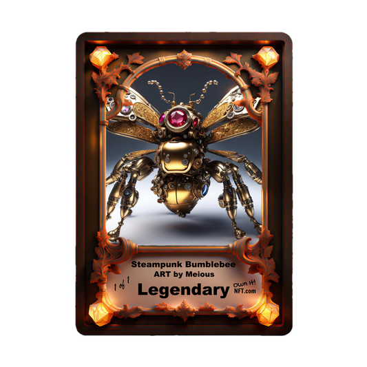 The Steampunk Bumblebee Legendary NFT 1 of 1