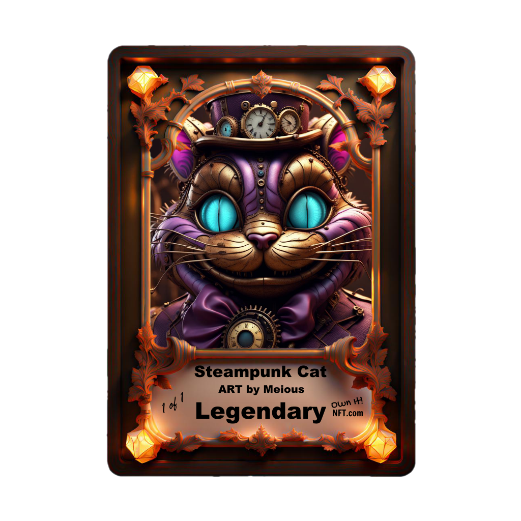 The Steampunk Cat Legendary NFT 1 of 1