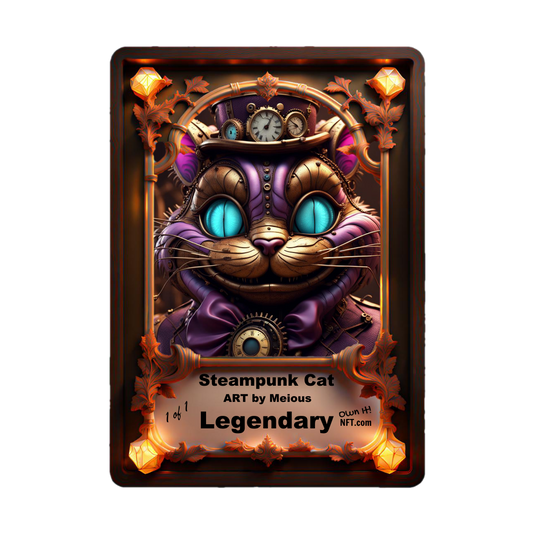 The Steampunk Cat Legendary NFT 1 of 1