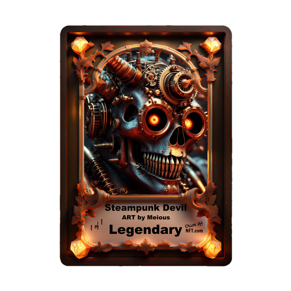 The Steampunk Devil Legendary NFT 1 of 1