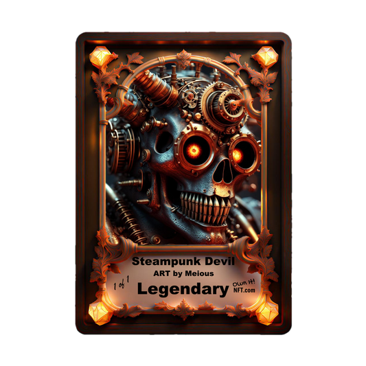 The Steampunk Devil Legendary NFT 1 of 1