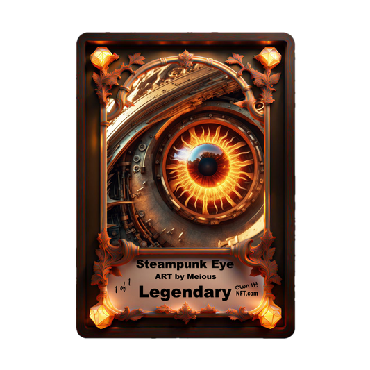 The Steampunk Dragon's Eye Legendary NFT 1 of 1