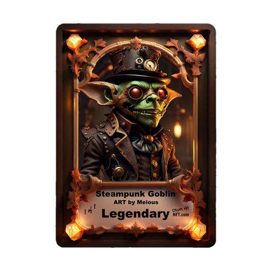 The Steampunk Goblin Legendary NFT 1 of 1