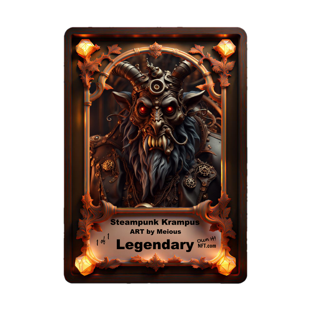 The Steampunk Krampus Legendary NFT 1 of 1