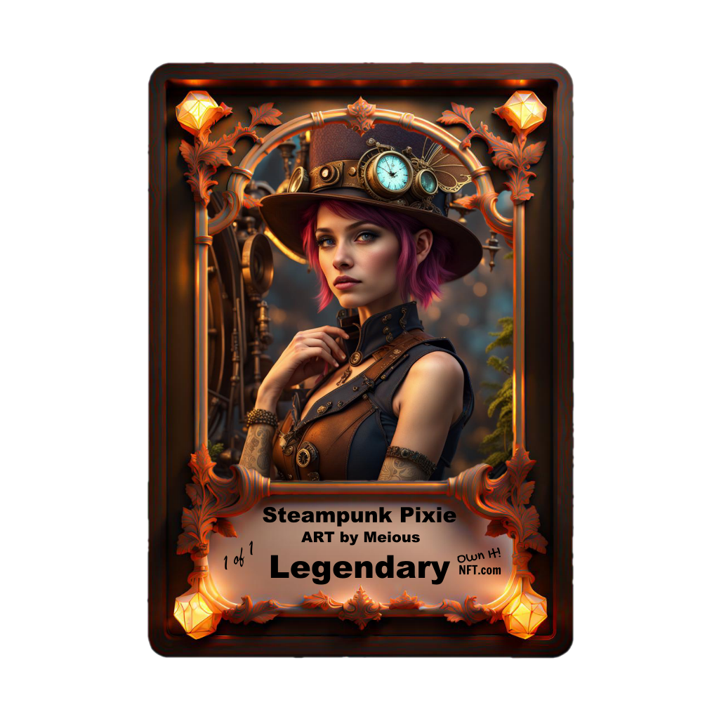 The Steampunk Pixie Legendary NFT 1 of 1