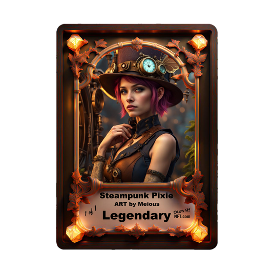 The Steampunk Pixie Legendary NFT 1 of 1