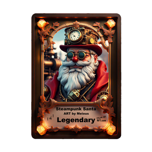 The Steampunk Santa Claus Legendary NFT 1 of 1